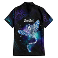 Polynesian Tala Manta Ray Hawaiian Shirt Nowhere You Could Go That I Won't Be With You - Polynesian Pride
