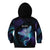 Polynesian Tala Manta Ray Kid Hoodie Nowhere You Could Go That I Won't Be With You - Polynesian Pride