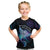 Polynesian Tala Manta Ray Kid T Shirt Nowhere You Could Go That I Won't Be With You - Polynesian Pride
