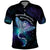 Polynesian Tala Manta Ray Polo Shirt Nowhere You Could Go That I Won't Be With You - Polynesian Pride