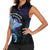 Polynesian Tala Manta Ray Women Sleeveless Polo Shirt Nowhere You Could Go That I Won't Be With You - Polynesian Pride