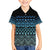 Maori Niho Taniwha Te Wheiao Family Matching Summer Maxi Dress and Hawaiian Shirt Moana Blue - Polynesian Pride