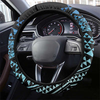 Maori Niho Taniwha Te Wheiao Steering Wheel Cover Moana Blue LT7 - Polynesian Pride