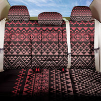 Maori Niho Taniwha Te Wheiao Back Car Seat Cover Terracotta - Polynesian Pride