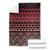 Maori Niho Taniwha Te Wheiao Blanket Terracotta - Polynesian Pride