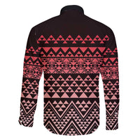 Maori Niho Taniwha Te Wheiao Family Matching Puletasi and Hawaiian Shirt Terracotta - Polynesian Pride