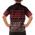 Maori Niho Taniwha Te Wheiao Family Matching Summer Maxi Dress and Hawaiian Shirt Terracotta - Polynesian Pride