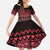Maori Niho Taniwha Te Wheiao Family Matching Summer Maxi Dress and Hawaiian Shirt Terracotta - Polynesian Pride