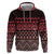 Maori Niho Taniwha Te Wheiao Hoodie Terracotta - Polynesian Pride