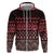 Maori Niho Taniwha Te Wheiao Hoodie Terracotta - Polynesian Pride