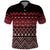 Maori Niho Taniwha Te Wheiao Polo Shirt Terracotta - Polynesian Pride
