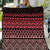 Maori Niho Taniwha Te Wheiao Quilt Terracotta - Polynesian Pride