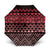Maori Niho Taniwha Te Wheiao Umbrella Terracotta - Polynesian Pride