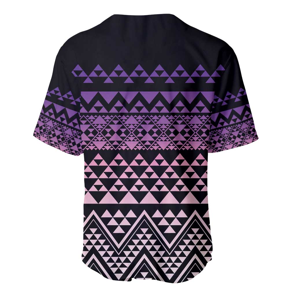 Maori Niho Taniwha Te Wheiao Baseball Jersey Waiporoporo LT7 - Polynesian Pride