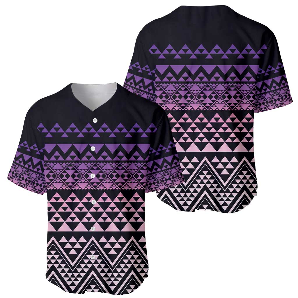 Maori Niho Taniwha Te Wheiao Baseball Jersey Waiporoporo LT7 - Polynesian Pride