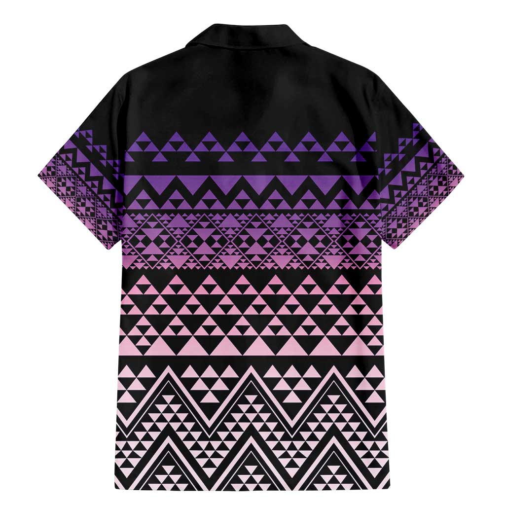 Maori Niho Taniwha Te Wheiao Family Matching Mermaid Dress and Hawaiian Shirt Waiporoporo - Polynesian Pride