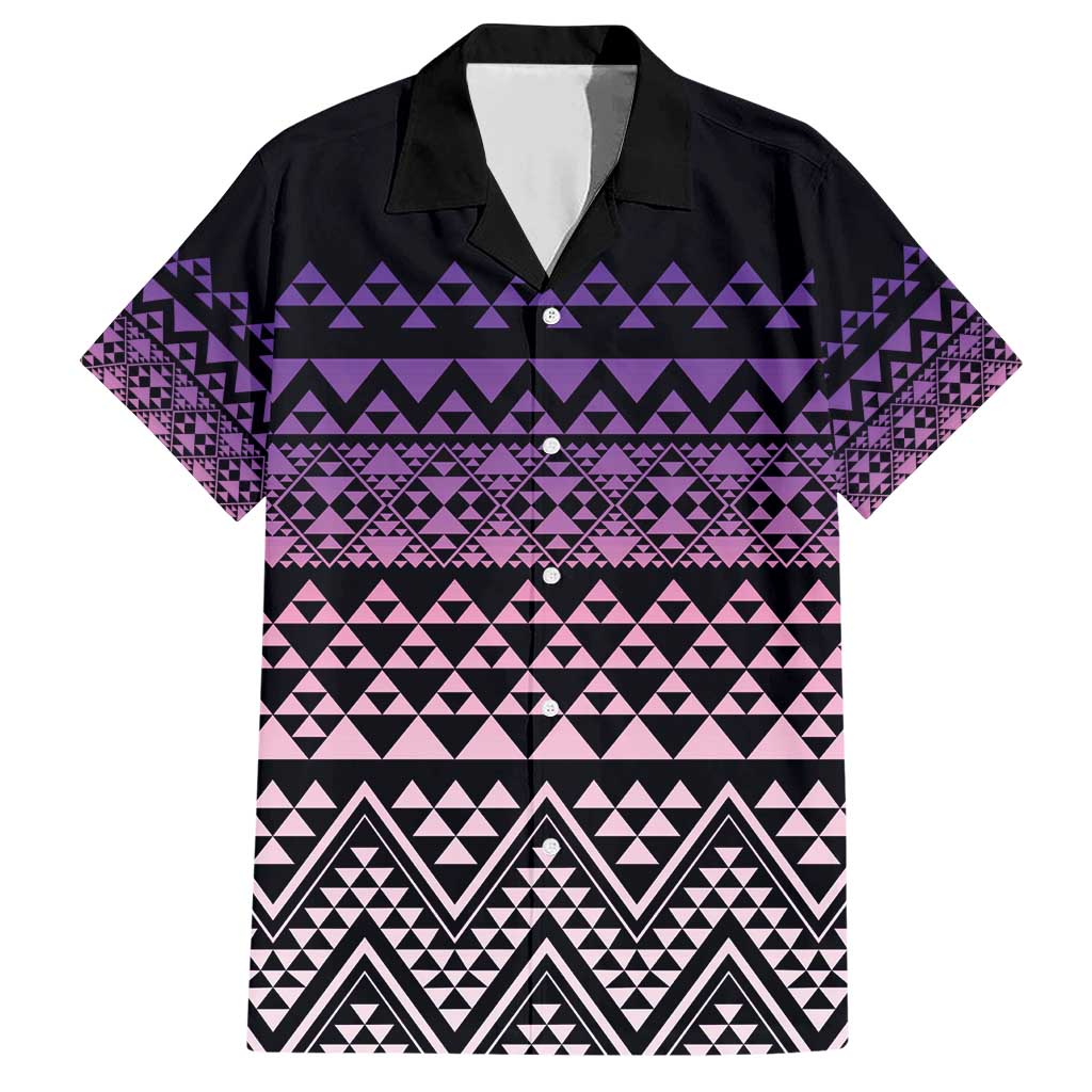 Maori Niho Taniwha Te Wheiao Family Matching Short Sleeve Bodycon Dress and Hawaiian Shirt Waiporoporo - Polynesian Pride