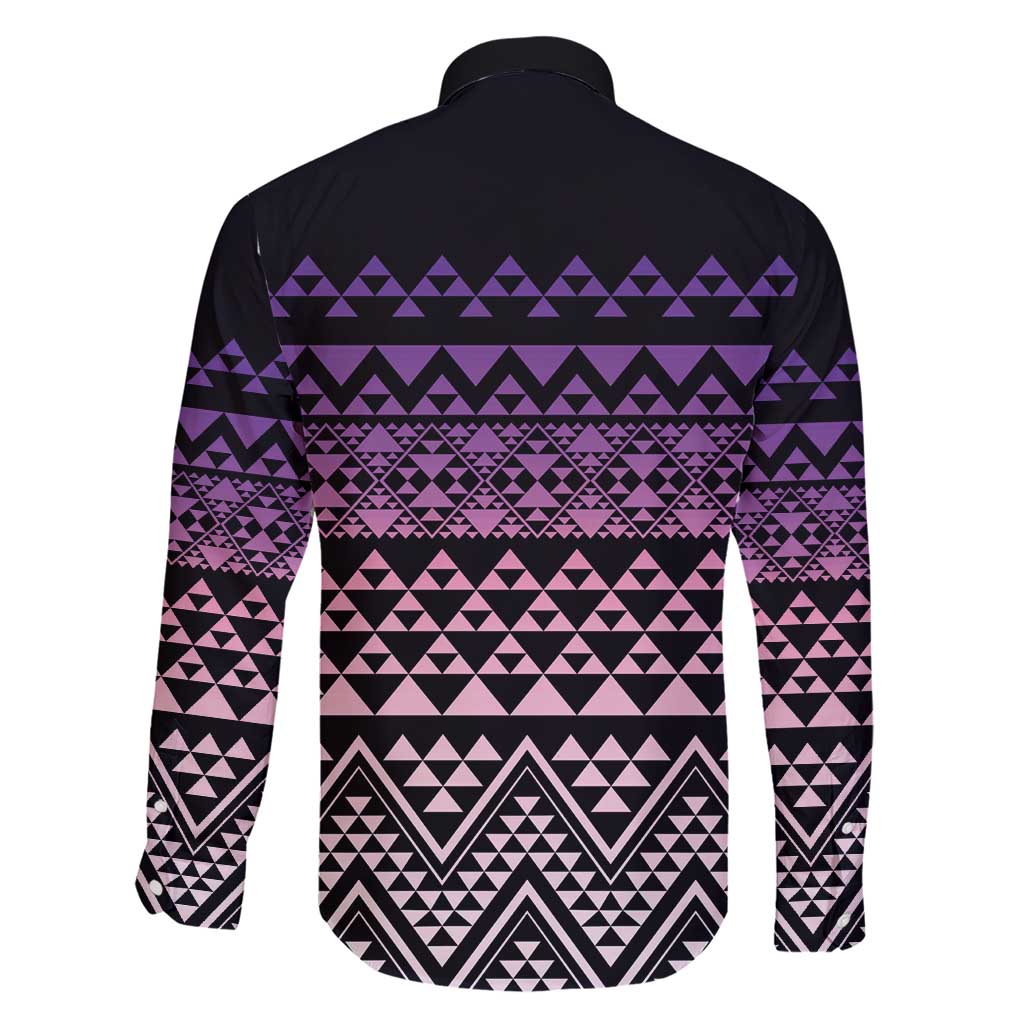 Maori Niho Taniwha Te Wheiao Family Matching Short Sleeve Bodycon Dress and Hawaiian Shirt Waiporoporo - Polynesian Pride