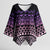 Maori Niho Taniwha Te Wheiao Kimono Sleeve Blouse Waiporoporo - Polynesian Pride