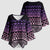 Maori Niho Taniwha Te Wheiao Kimono Sleeve Blouse Waiporoporo - Polynesian Pride