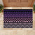 Maori Niho Taniwha Te Wheiao Rubber Doormat Waiporoporo - Polynesian Pride