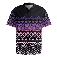 Maori Niho Taniwha Te Wheiao Rugby Jersey Waiporoporo - Polynesian Pride