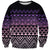 Maori Niho Taniwha Te Wheiao Sweatshirt Waiporoporo - Polynesian Pride