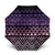 Maori Niho Taniwha Te Wheiao Umbrella Waiporoporo - Polynesian Pride