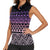 Maori Niho Taniwha Te Wheiao Women Sleeveless Polo Shirt Waiporoporo - Polynesian Pride