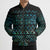 Maori Niho Taniwha Te Wheiao Bomber Puffer Jacket Paua Shell - Polynesian Pride