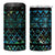 Maori Niho Taniwha Te Wheiao 4 in 1 Can Cooler Tumbler Paua Shell - Polynesian Pride