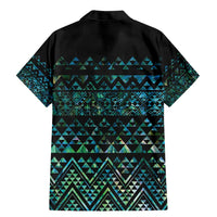 Maori Niho Taniwha Te Wheiao Family Matching Mermaid Dress and Hawaiian Shirt Paua Shell - Polynesian Pride