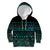 Maori Niho Taniwha Te Wheiao Kid Hoodie Paua Shell - Polynesian Pride