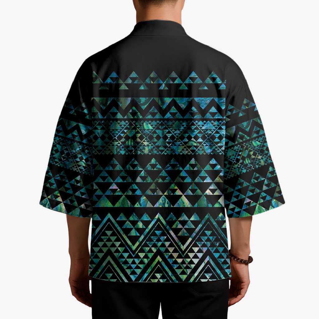 Maori Niho Taniwha Te Wheiao Kimono Paua Shell - Polynesian Pride