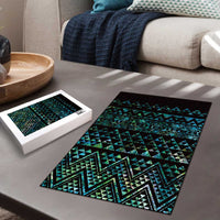 Maori Niho Taniwha Te Wheiao Puzzle Paua Shell - Polynesian Pride