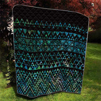 Maori Niho Taniwha Te Wheiao Quilt Paua Shell - Polynesian Pride