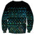 Maori Niho Taniwha Te Wheiao Sweatshirt Paua Shell - Polynesian Pride