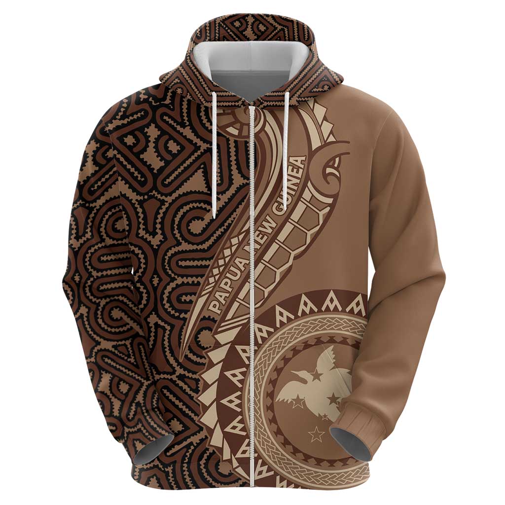 Papua New Guinea Oro Tapa Motif Hoodie Classic LT7 - Polynesian Pride
