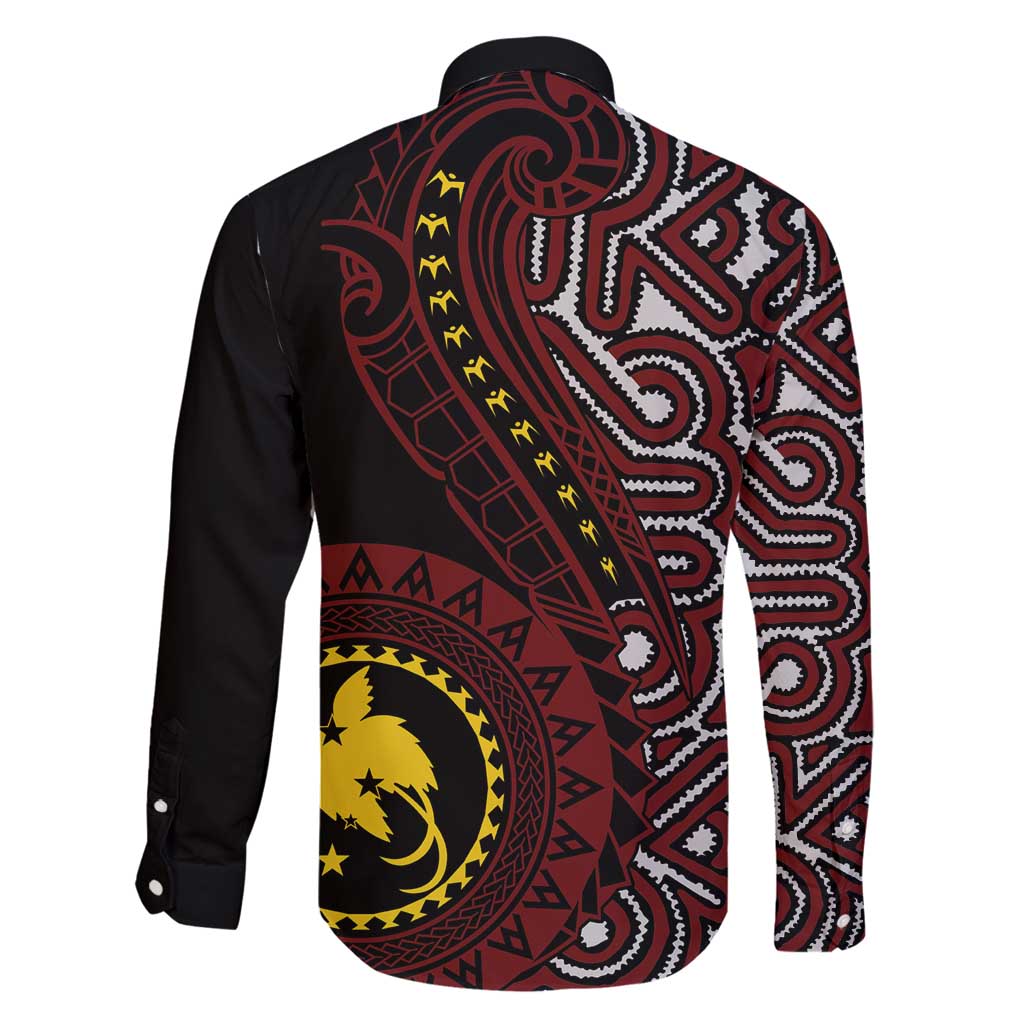 Papua New Guinea Oro Tapa Motif Family Matching Off Shoulder Maxi Dress and Hawaiian Shirt Special LT7 - Polynesian Pride