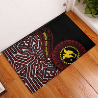 Papua New Guinea Oro Tapa Motif Rubber Doormat Special