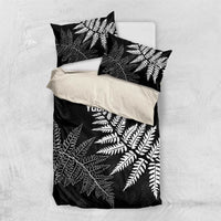New Zealand Lawn Bowls Personalized Bedding Set Wrap-Around Silver Fern - Polynesian Pride