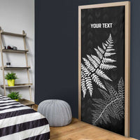 New Zealand Lawn Bowls Personalized Door Cover Wrap-Around Silver Fern - Polynesian Pride