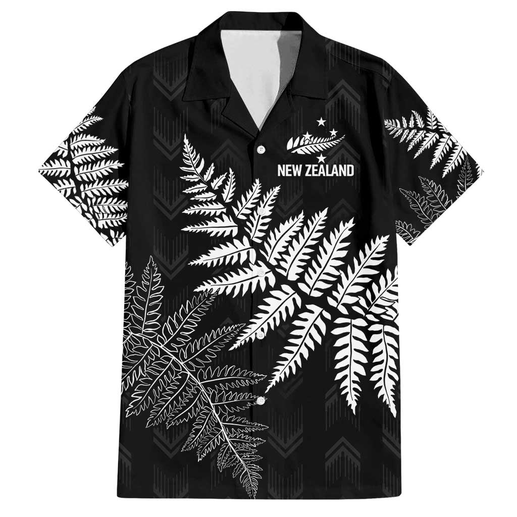 New Zealand Lawn Bowls Personalized Family Matching Summer Maxi Dress and Hawaiian Shirt Wrap-Around Silver Fern - Polynesian Pride