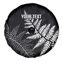 New Zealand Lawn Bowls Personalized Spare Tire Cover Wrap-Around Silver Fern - Polynesian Pride