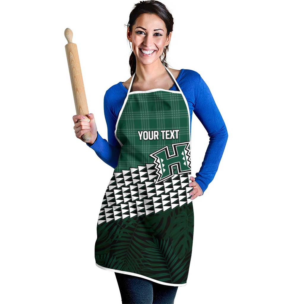 Rainbow Warriors Hawaii Personalized Palaka Apron - Polynesian Pride