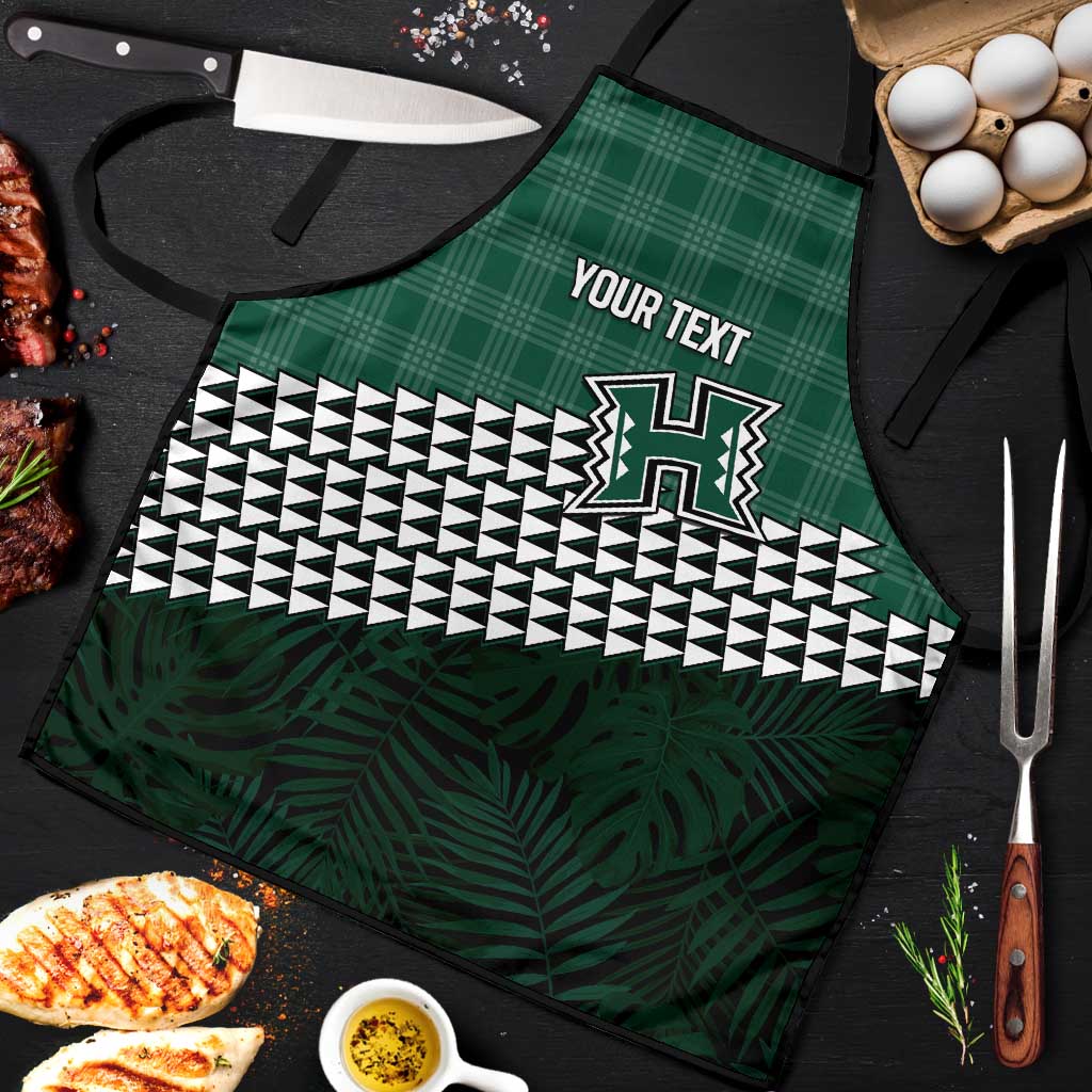 Rainbow Warriors Hawaii Personalized Palaka Apron - Polynesian Pride