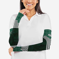 Rainbow Warriors Hawaii Personalized Palaka Arm Sleeves - Polynesian Pride