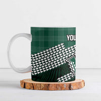 Rainbow Warriors Hawaii Personalized Palaka Ceramic Mug - Polynesian Pride