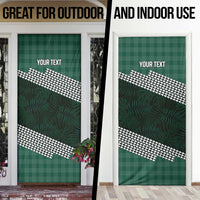 Rainbow Warriors Hawaii Personalized Palaka Door Cover - Polynesian Pride