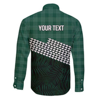 Rainbow Warriors Hawaii Personalized Palaka Family Matching Long Sleeve Bodycon Dress and Hawaiian Shirt - Polynesian Pride